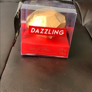 Vanilla rose scented bath fizzer